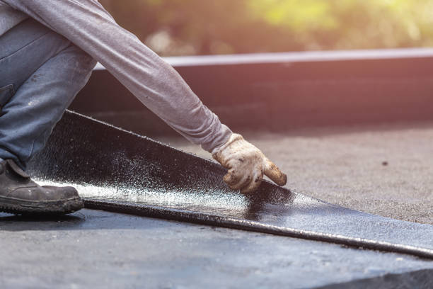 Professional Emergency Waterproofing technician working in Owenton, KY